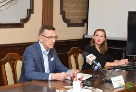 Konferencja prasowa poświęcona głosowaniu na projekty Olsztyńskiego Budżetu Obywatelskiego